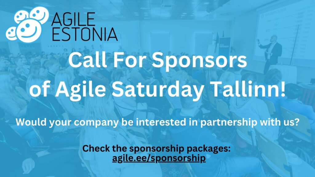 Call For Sponsors of Agile Saturday 2024